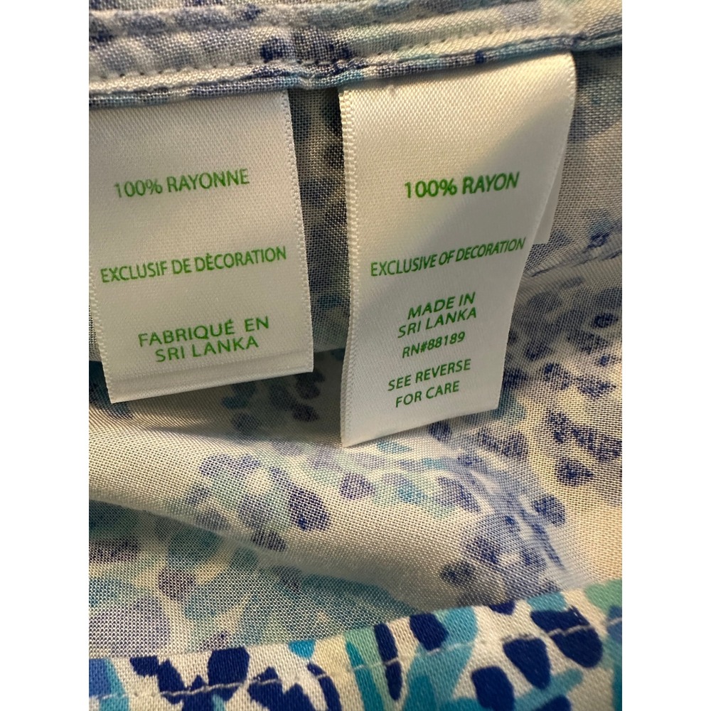 Lilly‎ Pulitzer Joan Tunic Dress Medium Shell Me you Love Me Print Floral Resort - Picture 12 of 12